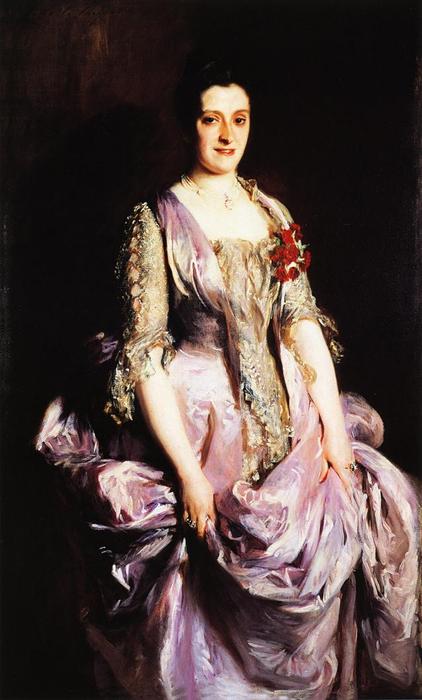 Order Paintings Reproductions Mrs. Benjamin Kissam, 1888 by John Singer Sargent (1856-1925, Italy) | ArtsDot.com
