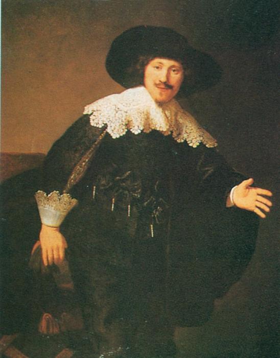 Order Art Reproductions Man Standing Up, 1632 by Rembrandt Van Rijn (1606-1669, Netherlands) | ArtsDot.com