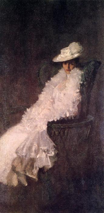 Buy Museum Art Reproductions My Daughter Dieudonnee (also known as Alice Dieudonnee Chase), 1902 by William Merritt Chase (1849-1916, United States) | ArtsDot.com
