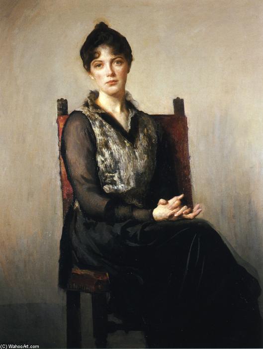 Order Paintings Reproductions My Daughter Josephine, 1915 by Edmund Charles Tarbell (1862-1938, United States) | ArtsDot.com