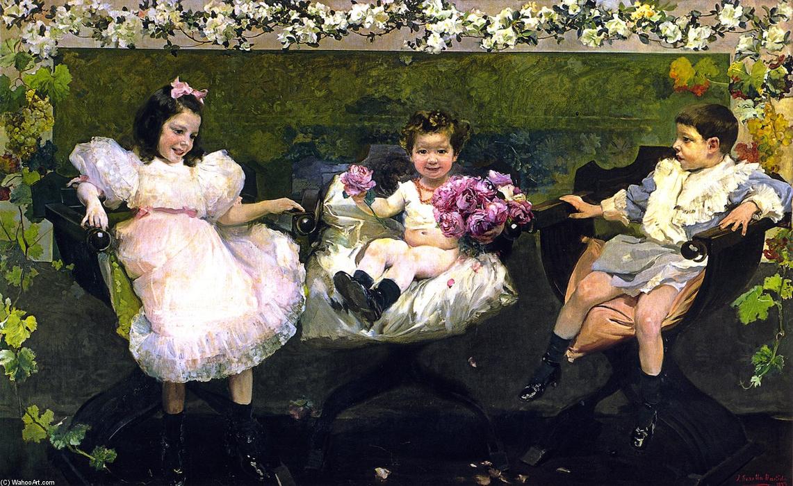 Order Oil Painting Replica My Kids, 1897 by Joaquin Sorolla Y Bastida (1863-1923, Spain) | ArtsDot.com