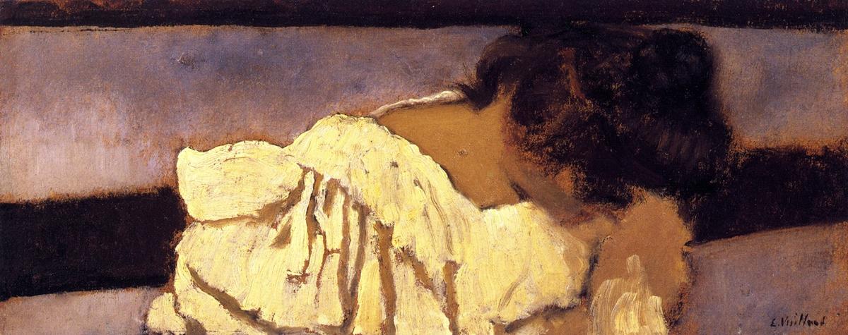 Order Oil Painting Replica The Nape of Misia`s Neck, 1897 by Jean Edouard Vuillard (1868-1940, France) | ArtsDot.com