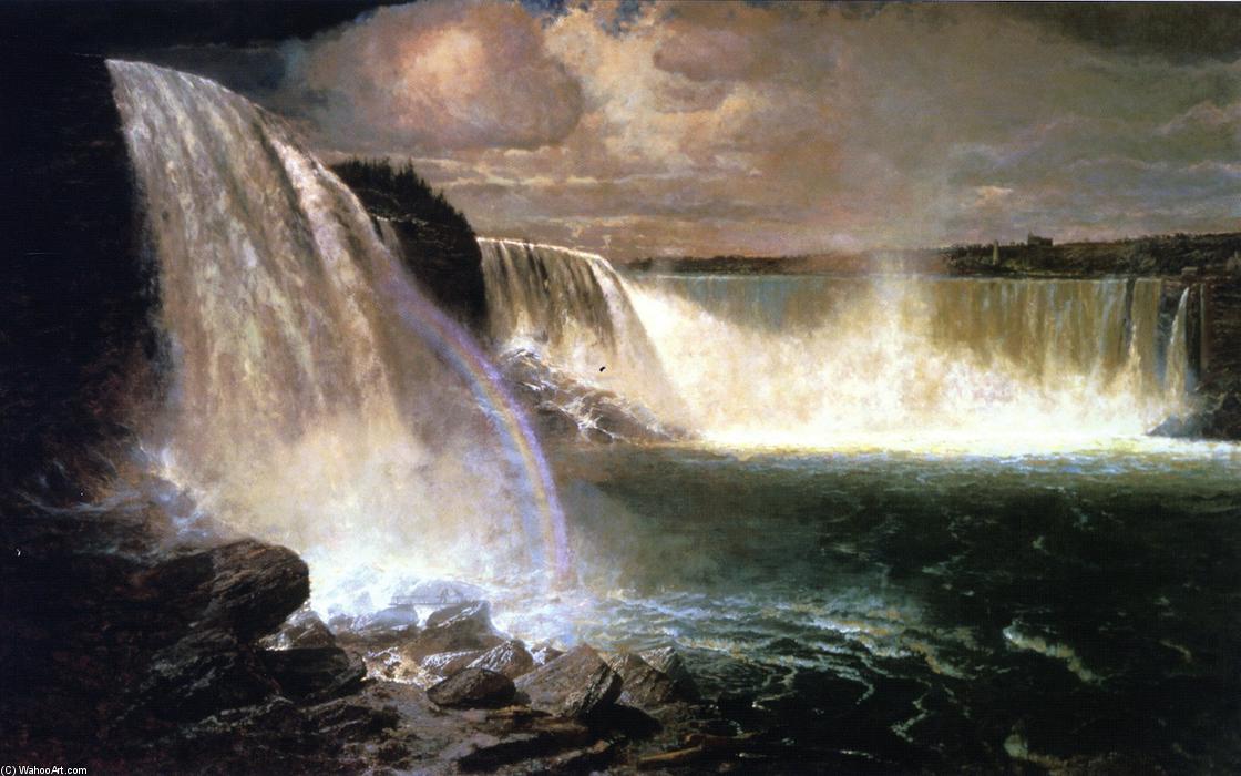 Buy Museum Art Reproductions Niagara Falls Showing the Canadian and American Views, 1903 by Gilbert Munger (1837-1903, United States) | ArtsDot.com