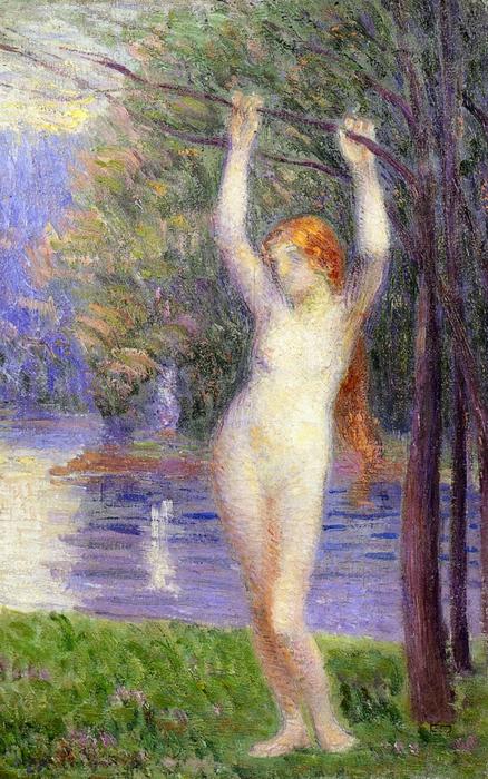 Order Art Reproductions Nude Woman, 1905 by Hippolyte Petitjean (1854-1929, France) | ArtsDot.com