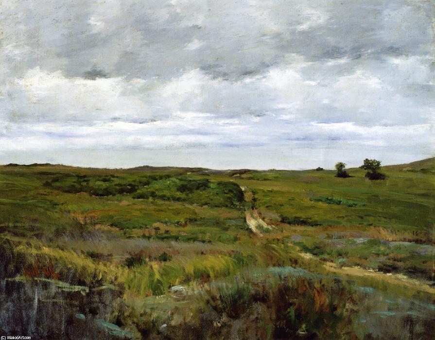 Buy Museum Art Reproductions Over the Hills and Far Away, 1897 by William Merritt Chase (1849-1916, United States) | ArtsDot.com
