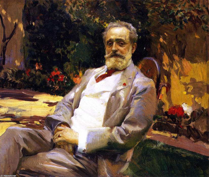 Ordinare Riproduzioni D'arte Il pittore Raimundo de Madrazo y Garreta, 1906 di Joaquin Sorolla Y Bastida (1863-1923, Spain) | ArtsDot.com