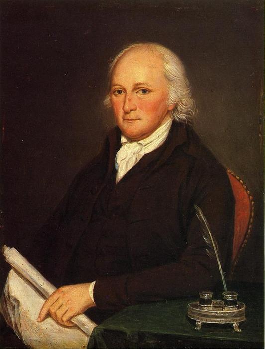 Order Art Reproductions Portrait of Edmund Physick, 1795 by Charles Willson Peale (1741-1827, United Kingdom) | ArtsDot.com