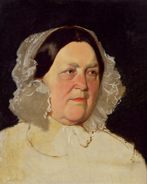 Order Oil Painting Replica Portrait of a Lady by Friedrich Ritter Von Amerling (1803-1887) | ArtsDot.com