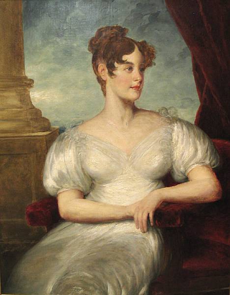 Buy Museum Art Reproductions Portrait of a Lady by Friedrich Ritter Von Amerling (1803-1887) | ArtsDot.com