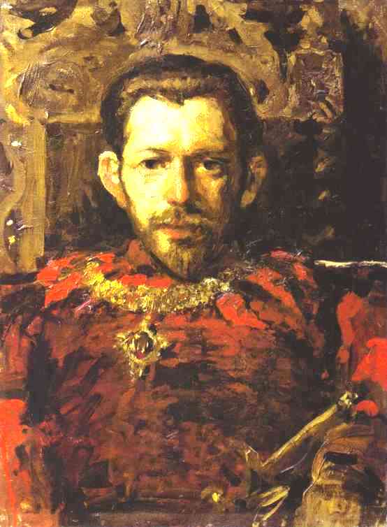 Order Oil Painting Replica Portrait of S. Mamontov in a Theatre Costume, 1867 by Konstantin Alekseyevich Korovin | ArtsDot.com
