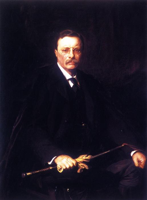 Order Artwork Replica President Theodore Roosevelt, 1908 by Philip Alexius De Laszlo (1869-1937) | ArtsDot.com