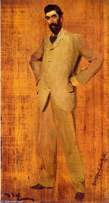 順序 油絵 教授 G. W. L. マーシャルホール, 1899 バイ Thomas William Roberts (1856-1931, United Kingdom) | ArtsDot.com