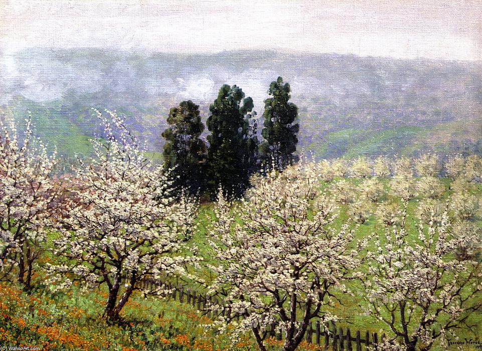 Order Art Reproductions Prune Blossoms of Saratoga, 1928 by Theodore Wores (1859-1939, United States) | ArtsDot.com