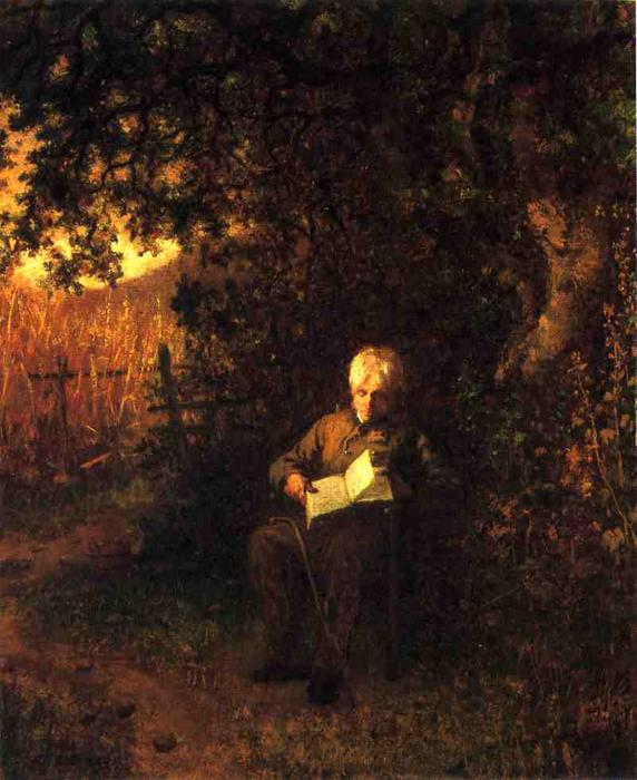 Order Oil Painting Replica A Quiet Hour, 1873 by Jonathan Eastman Johnson (1824-1906, United Kingdom) | ArtsDot.com