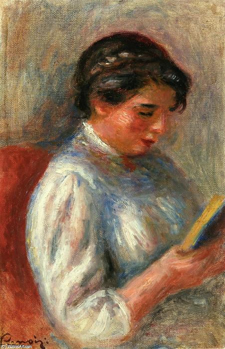 Order Art Reproductions The Reader, 1877 by Pierre-Auguste Renoir (1841-1919, France) | ArtsDot.com