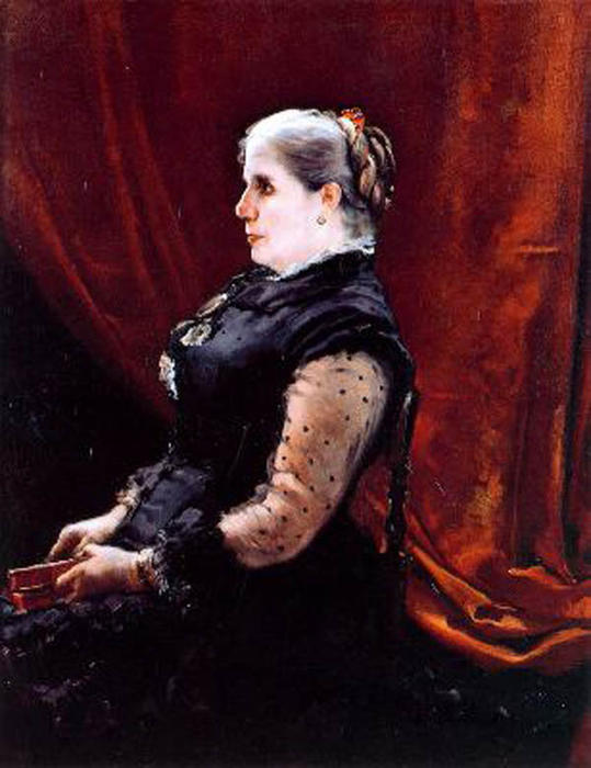 Buy Museum Art Reproductions Retrato de mujer by Cecilio Pla Y Gallardo (1860-1934, Spain) | ArtsDot.com