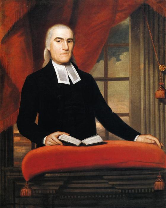 Order Paintings Reproductions Reverend Nathaniel Taylor, 1790 by Ralph Earl (1751-1801, United States) | ArtsDot.com