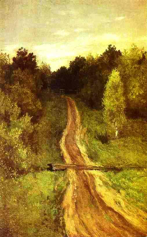Buy Museum Art Reproductions Road, 1899 by Isaak Ilyich Levitan (1860-1900, Russia) | ArtsDot.com
