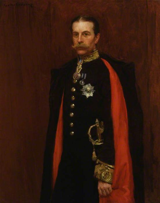 顺序 油畫 Robert Offley Ashburton Crewe-Milnes, 1st Marquess of Crewe 通过 Walter Frederick Osborne (1859-1903, Ireland) | ArtsDot.com