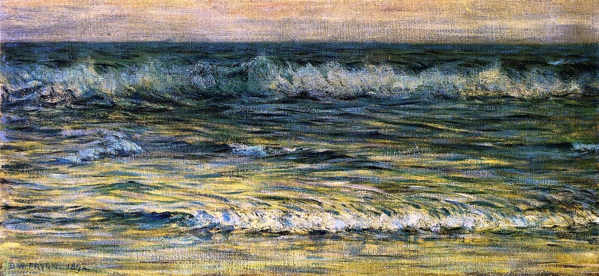 Order Oil Painting Replica The Sea: Morning, 1892 by Dwight William Tryon (1849-1925, United States) | ArtsDot.com