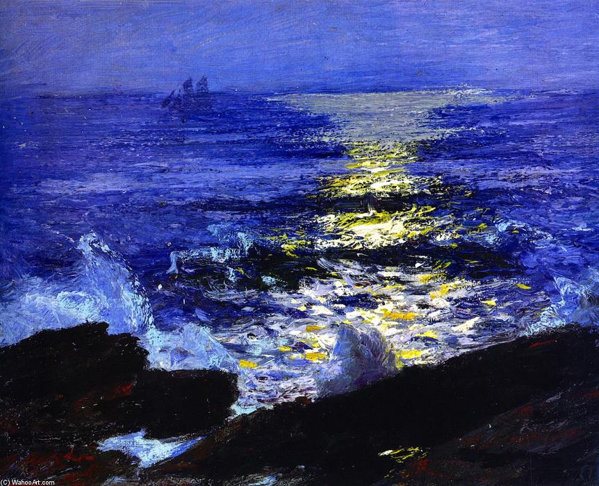 Order Paintings Reproductions Seascape by Edward Henry Potthast (1857-1927, United States) | ArtsDot.com