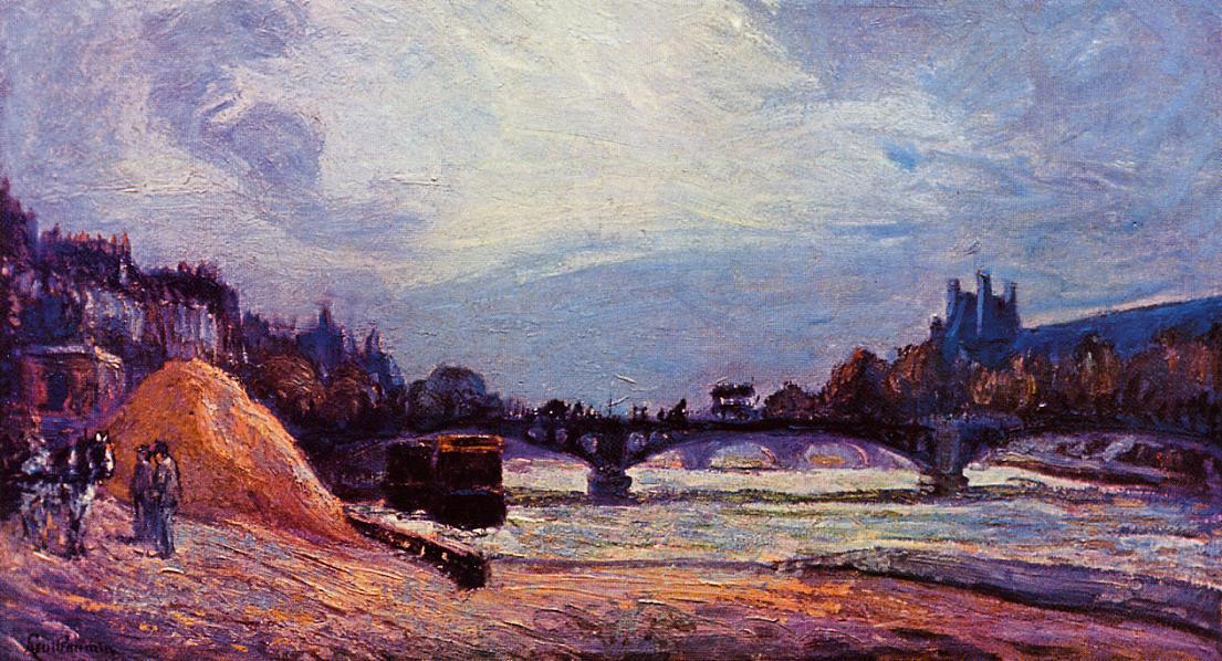 Buy Museum Art Reproductions The Seine at Charenton, 1878 by Jean Baptiste Armand Guillaumin (1841-1927, France) | ArtsDot.com