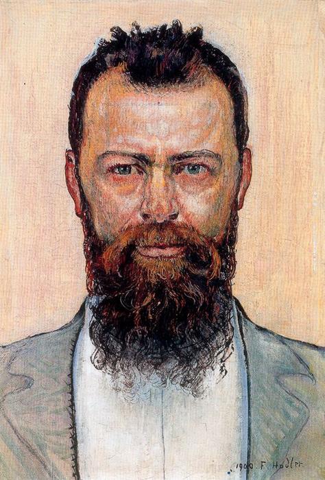 Order Art Reproductions Self-Portrait, 1916 by Ferdinand Hodler (1853-1918, Switzerland) | ArtsDot.com