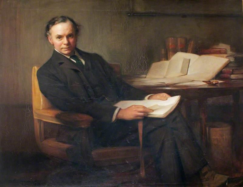 Buy Museum Art Reproductions Sir A. Norman Hill, 1908 by Arthur Hacker (1858-1919, United Kingdom) | ArtsDot.com