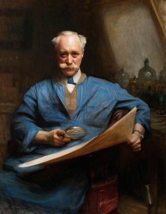 Buy Museum Art Reproductions Sir Frank Short, 1918 by Arthur Hacker (1858-1919, United Kingdom) | ArtsDot.com