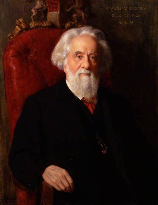 Order Oil Painting Replica Sir William Huggins, 1905 by John Maler Collier (1850-1934, United Kingdom) | ArtsDot.com
