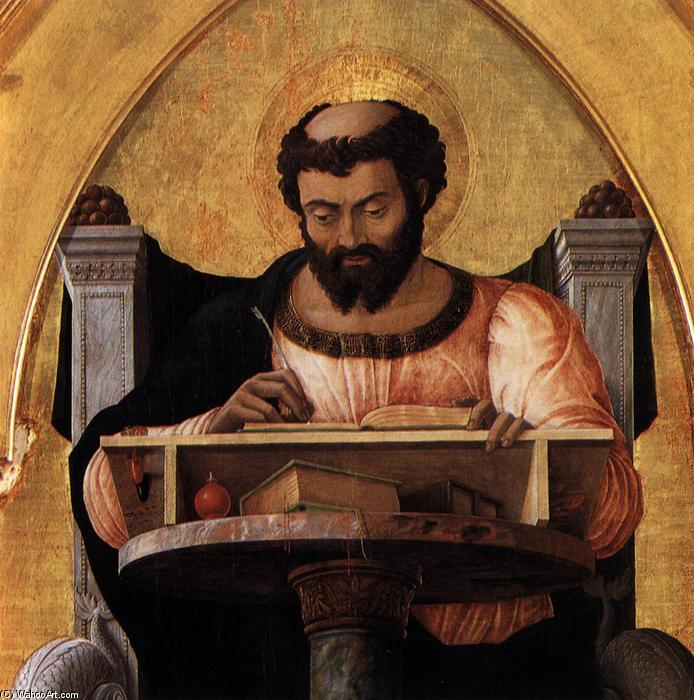 Comprar Reproducciones De Arte Del Museo Retablo San Luca (detalle), 1453 de Andrea Mantegna (1431-1506, Italy) | ArtsDot.com