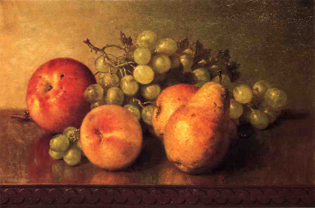 Order Art Reproductions Still Life with Fruit, 1882 by Robert Spear Dunning (1829-1905, Australia) | ArtsDot.com