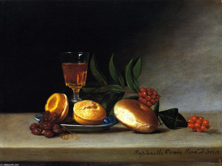 Buy Museum Art Reproductions Still LIfe with Wine Glass, 1818 by Raphaelle Peale (1774-1825, United States) | ArtsDot.com