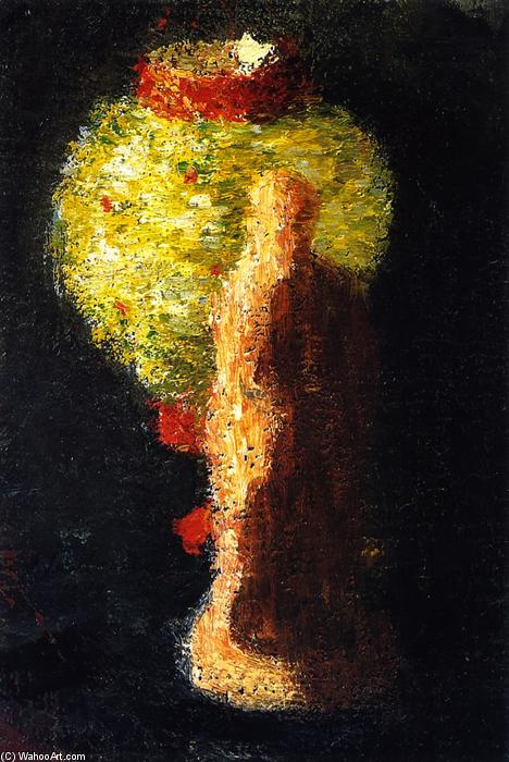 Order Paintings Reproductions Tanagra Figure with Lampion, 1900 by Alexej Georgewitsch Von Jawlensky (1864-1941, Russia) | ArtsDot.com