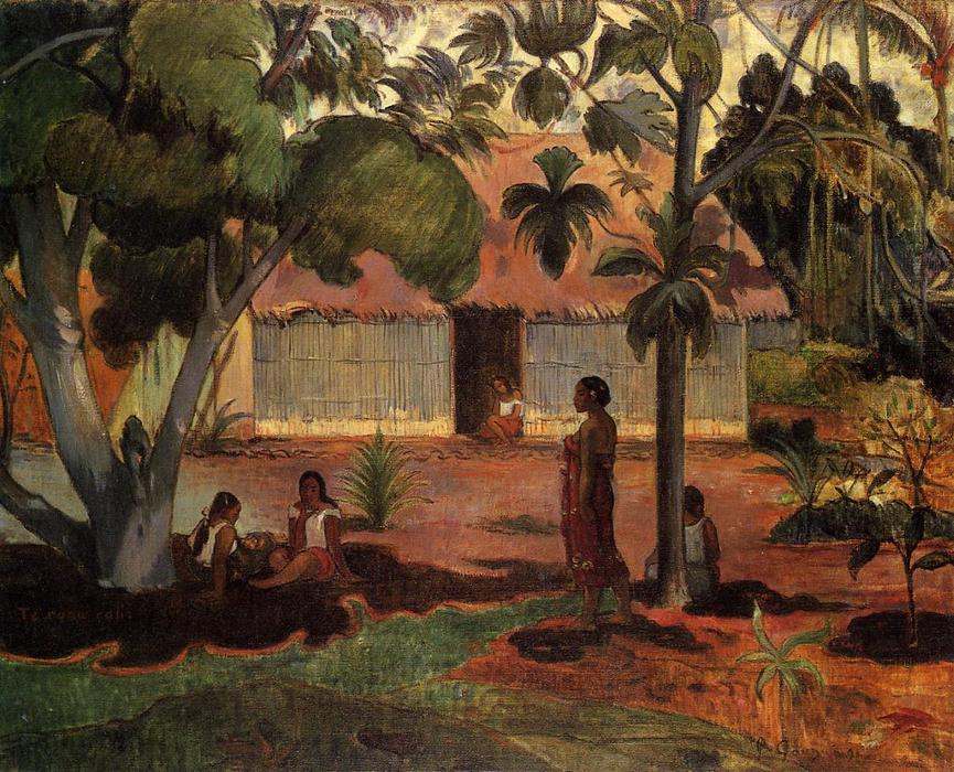 Compra Riproduzioni D'arte Del Museo Te Ra`au Rahi (noto anche come The Large Tree), 1891 di Paul Gauguin (1848-1903, France) | ArtsDot.com