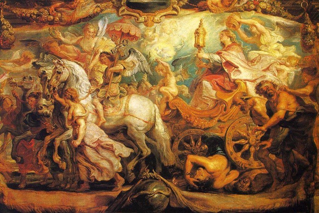 Order Art Reproductions The Triumph of the Church by Peter Paul Rubens (1577-1640, Germany) | ArtsDot.com