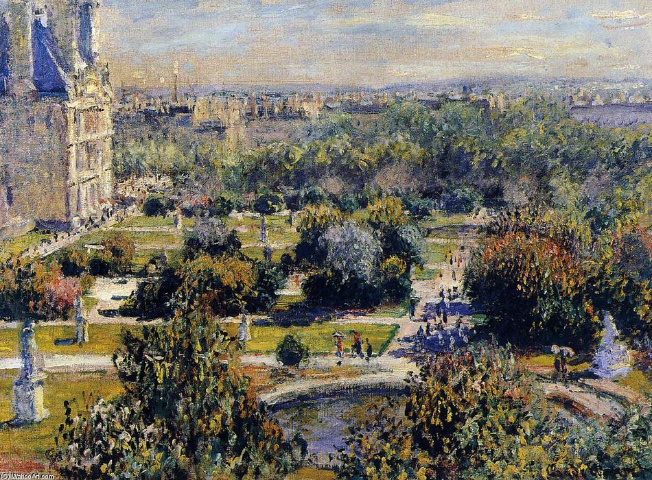 Buy Museum Art Reproductions The Tuileries (study), 1876 by Claude Monet (1840-1926, France) | ArtsDot.com