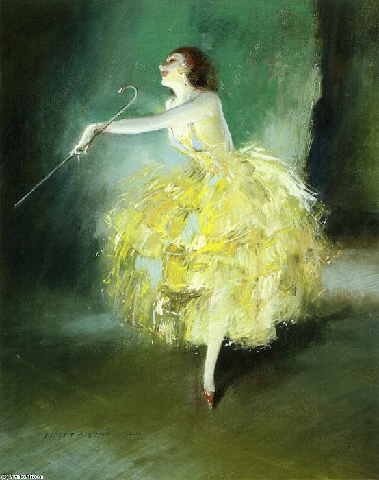 Order Oil Painting Replica Vaudeville Dancer, 1912 by Everett Shinn (Inspired By) (1876-1953, United States) | ArtsDot.com