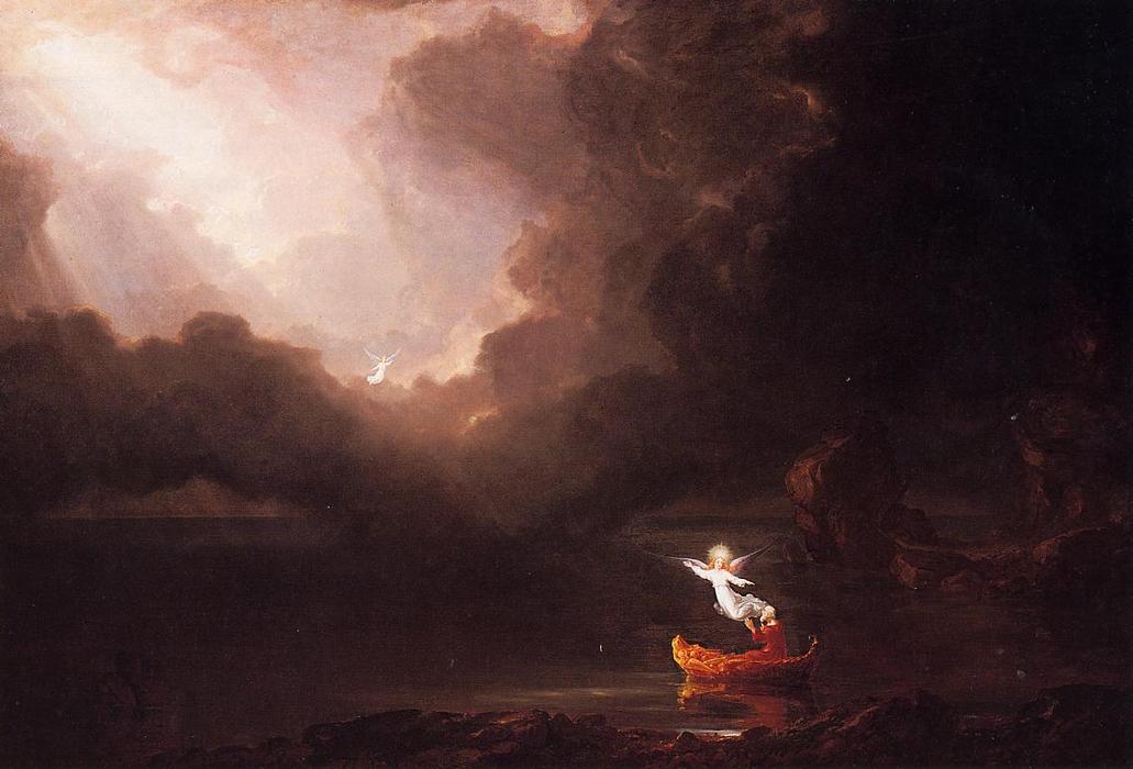Order Art Reproductions The Voyage of Life: Old Age, 1842 by Thomas Cole (1801-1848, United Kingdom) | ArtsDot.com