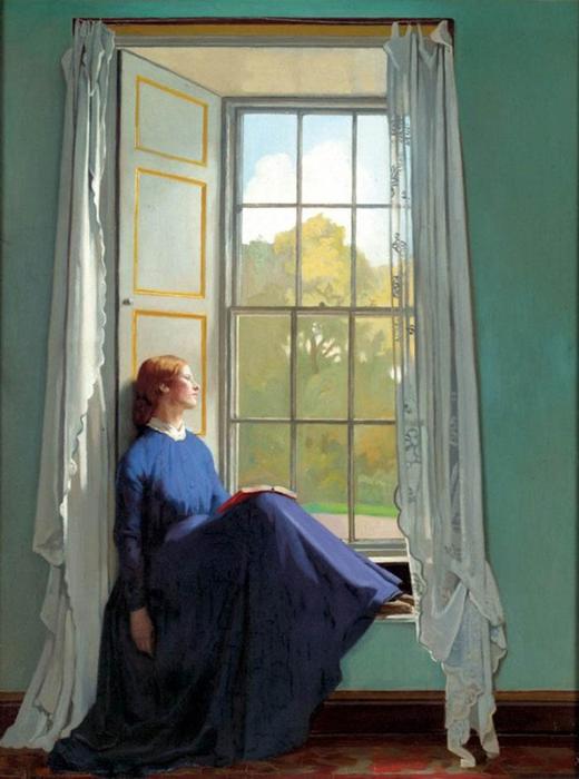 Order Art Reproductions The window seat, 1901 by William Newenham Montague Orpen | ArtsDot.com