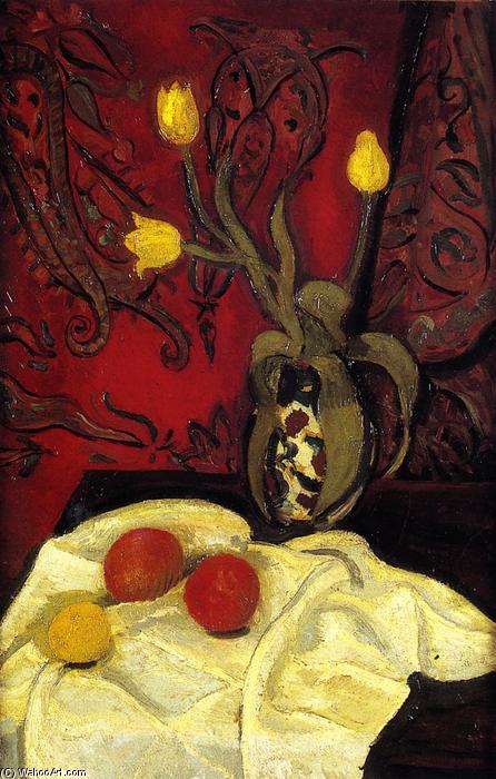 Ordinare Riproduzioni Di Quadri Tulipani gialli, 1909 di Roger De La Fresnaye (1885-1925, France) | ArtsDot.com