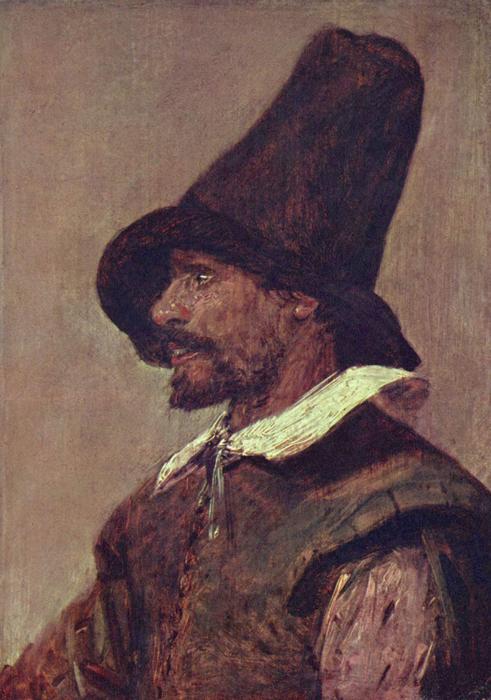 Order Oil Painting Replica Portrait of a Man, 1630 by Adriaen Brouwer (1635-1638, Belgium) | ArtsDot.com