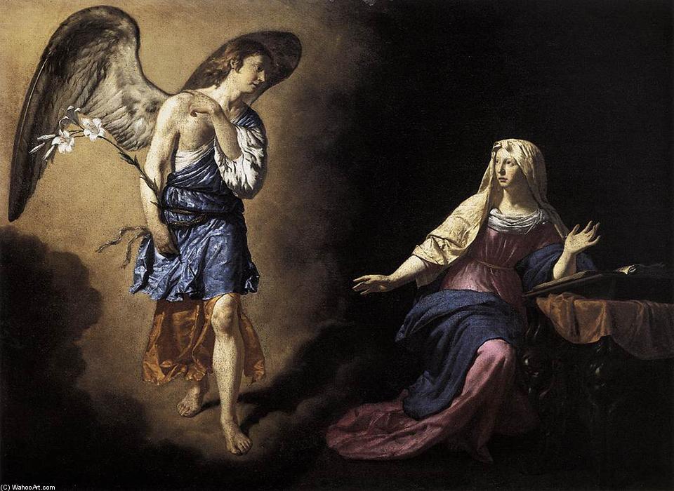 Order Paintings Reproductions The Annunciation, 1667 by Adriaen Van De Velde (1636-1672, Netherlands) | ArtsDot.com