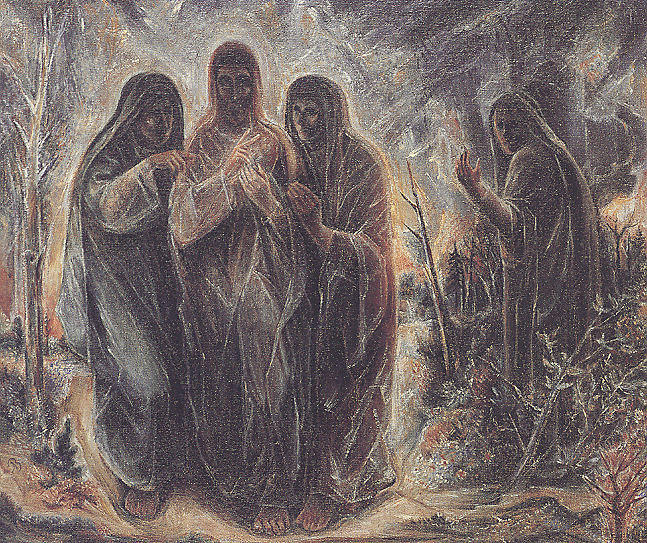Buy Museum Art Reproductions Walk to Emmaus, 1938 by Albert Bloch (Inspired By) (1880-1961, United States) | ArtsDot.com