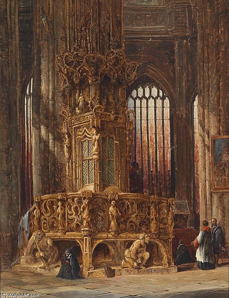 Buy Museum Art Reproductions St Lorenz Nurnberg by Henry Thomas Schafer (1873-1915, France) | ArtsDot.com