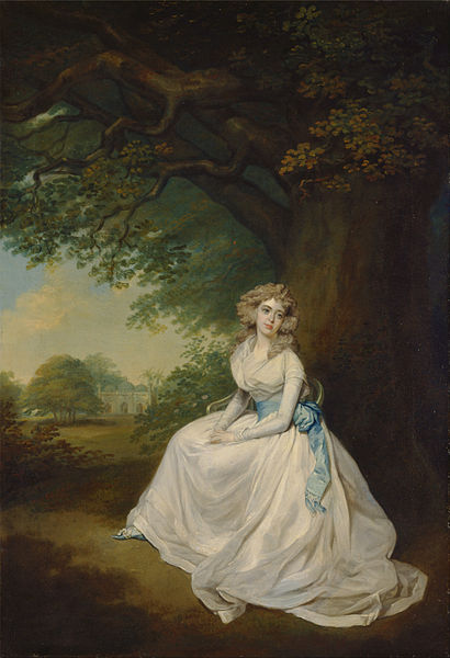 Order Oil Painting Replica Lady Chambers by Arthur William Devis (1712-1787, United Kingdom) | ArtsDot.com