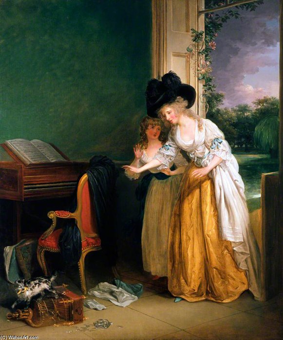 Buy Museum Art Reproductions The Disaster by Francis Wheatley (1747-1801, United Kingdom) | ArtsDot.com