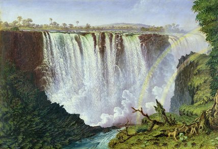 Order Artwork Replica The Great Western Fall by Thomas Baines (1820-1875, United Kingdom) | ArtsDot.com