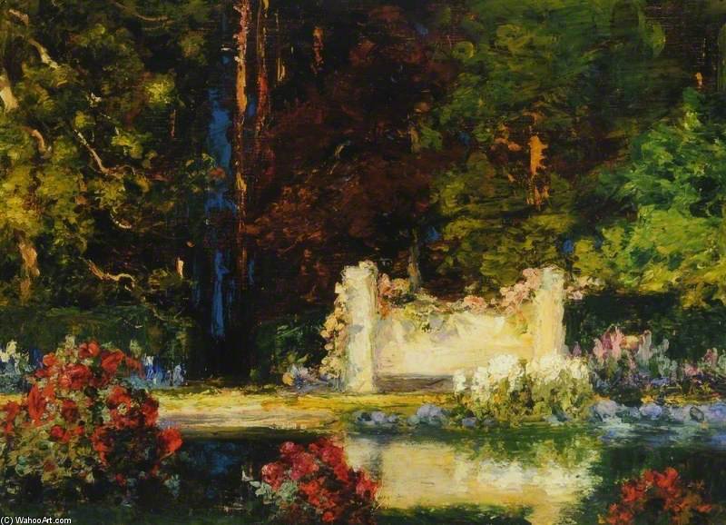 Order Artwork Replica The Garden Of Memory by Thomas Edwin Mostyn (1864-1930) | ArtsDot.com