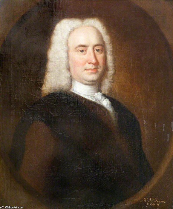 Order Art Reproductions John Fraine, Mayor Of Barnstaple by Thomas Hudson (1701-1779, United Kingdom) | ArtsDot.com